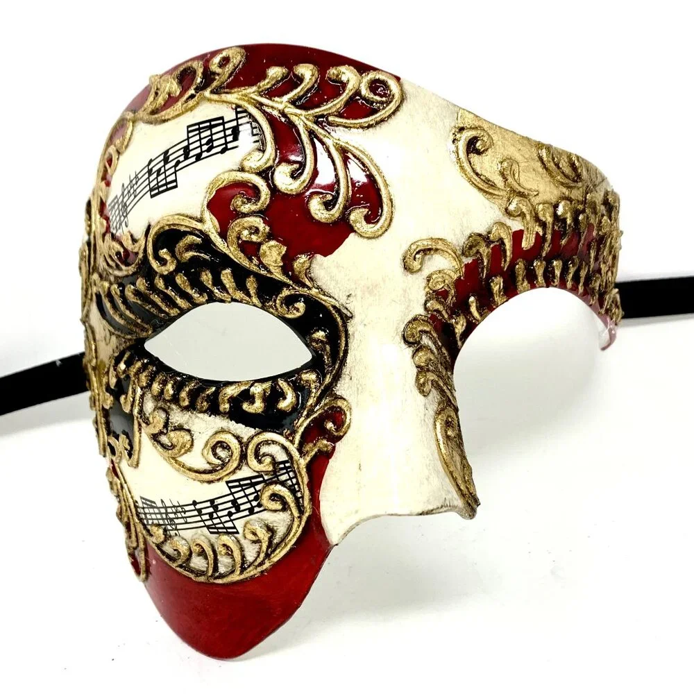 Men Costume Phantom of The Opera Mask Masquerade Party Masks